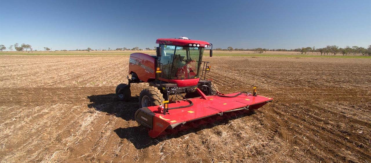 Case IH introduces WD4 series windrowers for greater power, control and efficiency